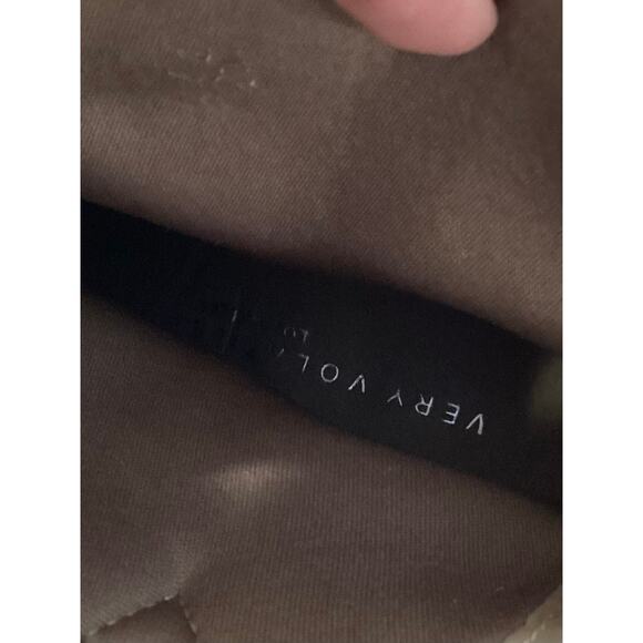 Very Volatile  Leather Deerwood Fringe Western Boots Taupe Brown 7.5 - Picture 9 of 10